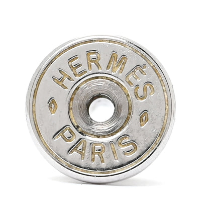 Hermes Palladium Lacquered Pop H Earrings Etain 4 of 7