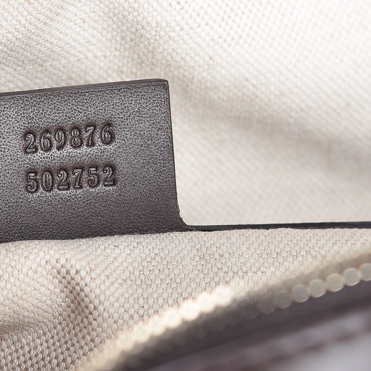Monogram Vintage Web Small Boston Dark Brown