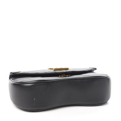 Louis Vuitton Calfskin New Wave Chain MM Black 3 of 8