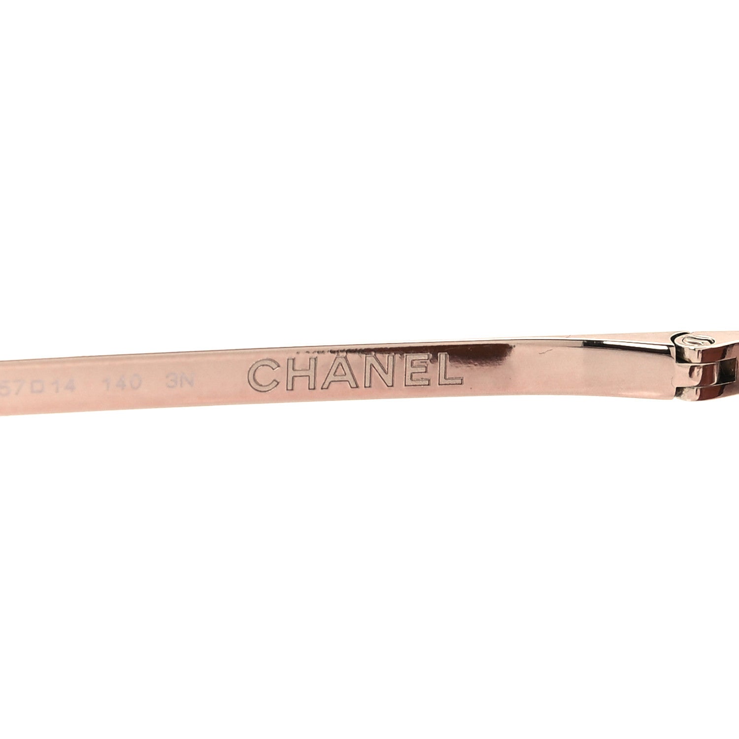 Chanel Metal Mirrored Pilot Summer Sunglasses 4223 Pink Gold 5 of 7