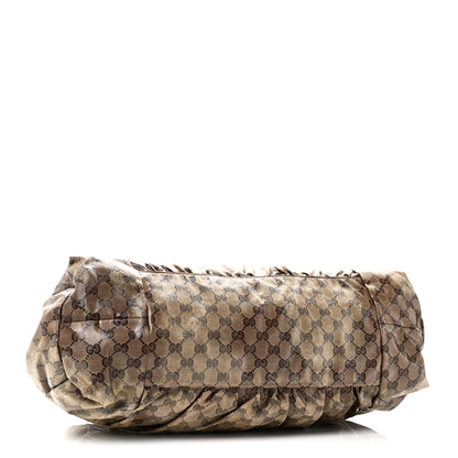 Gucci Crystal Monogram Medium Hysteria Top Handle Bag 4 of 12