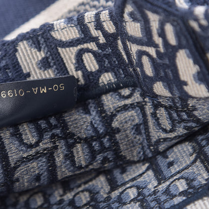 Christian Dior Oblique Book Tote Blue Multicolor 7 of 10