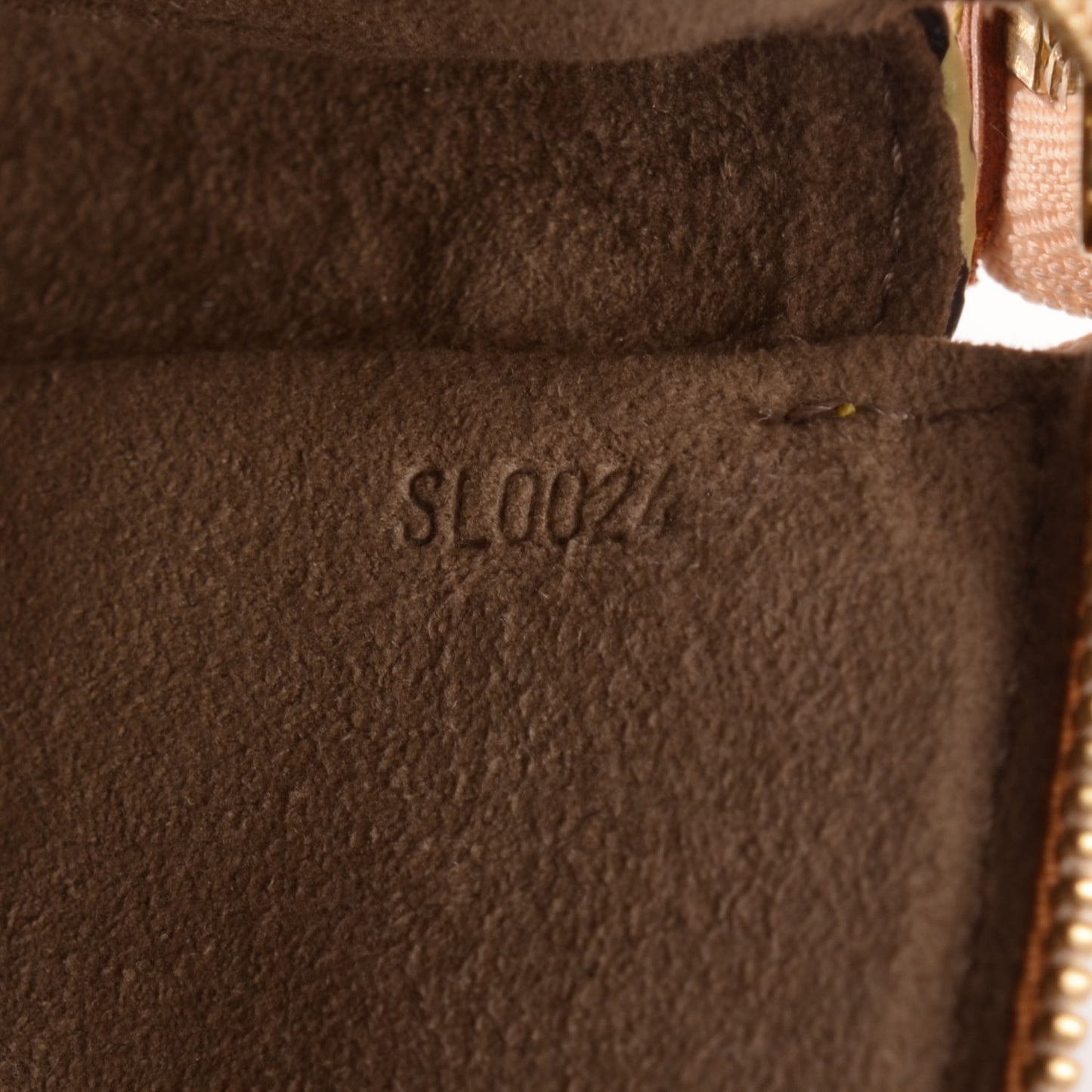 Monogram Multicolor Pochette Accessories Black