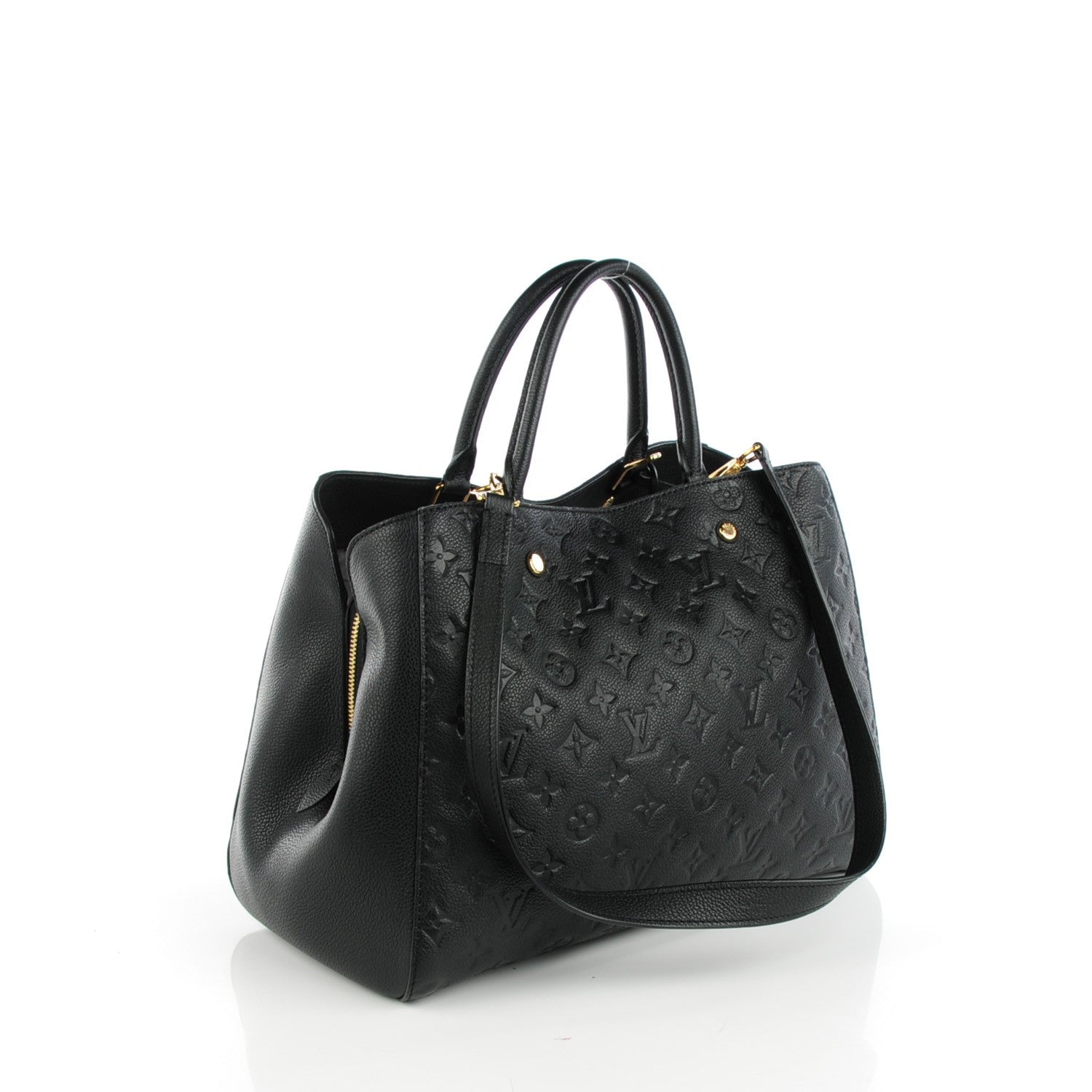 Louis Vuitton Empreinte Montaigne GM Black 3 of 8