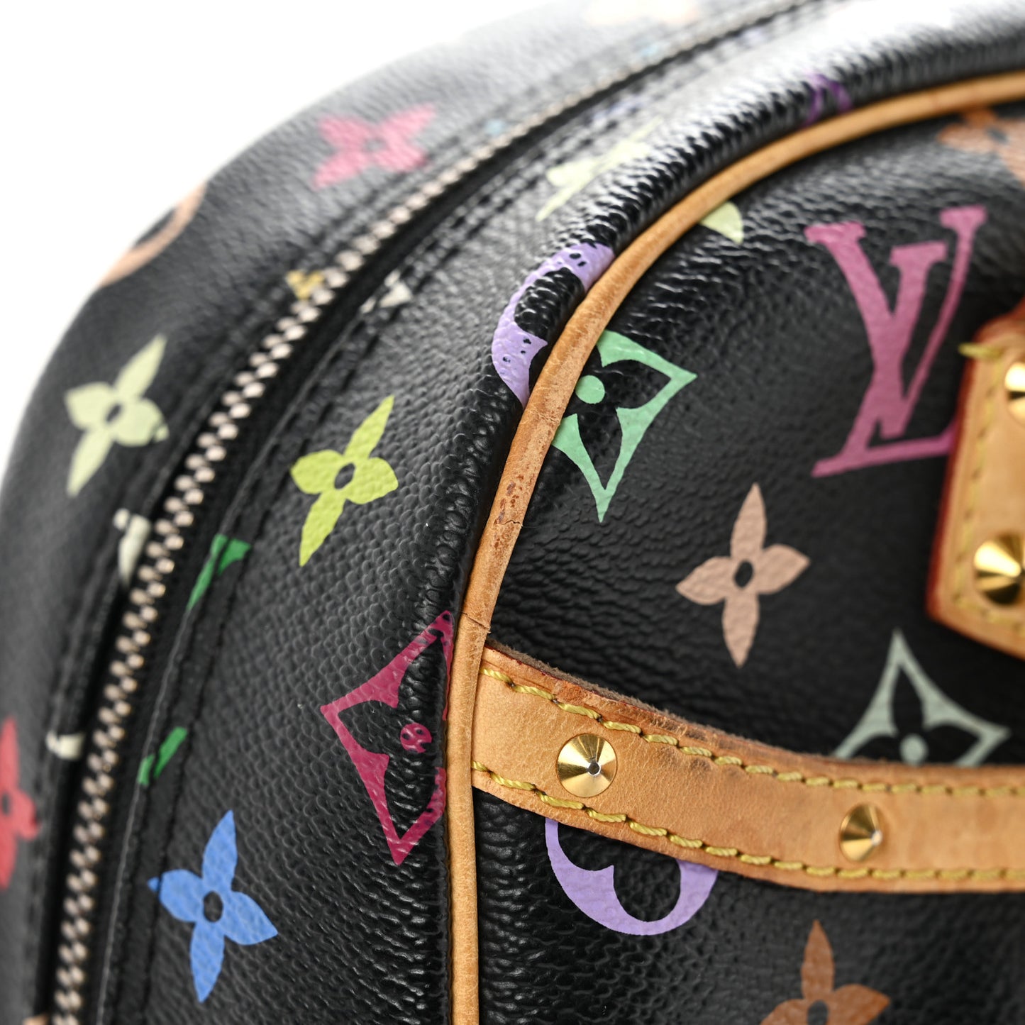 Monogram Multicolor Trouville Black