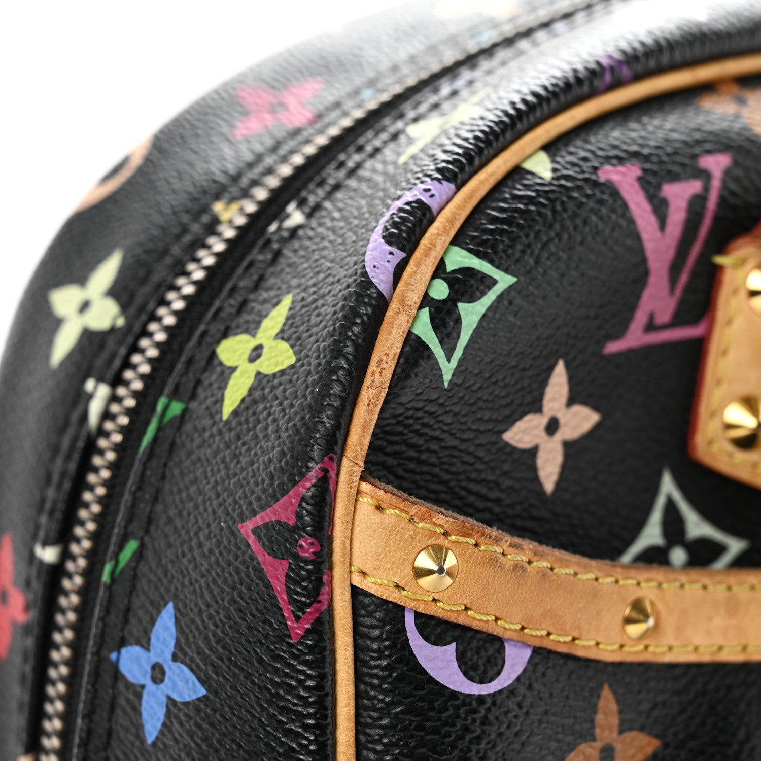 Louis Vuitton Monogram Multicolor Trouville Black 12 of 12