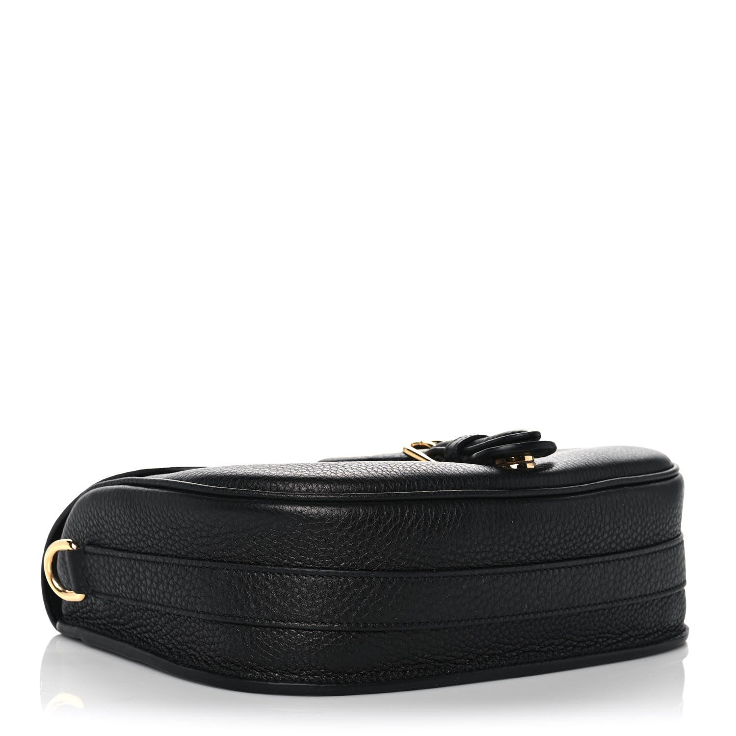 Christian Dior Grained Calfskin Medium Bobby Flap Black 4 of 10