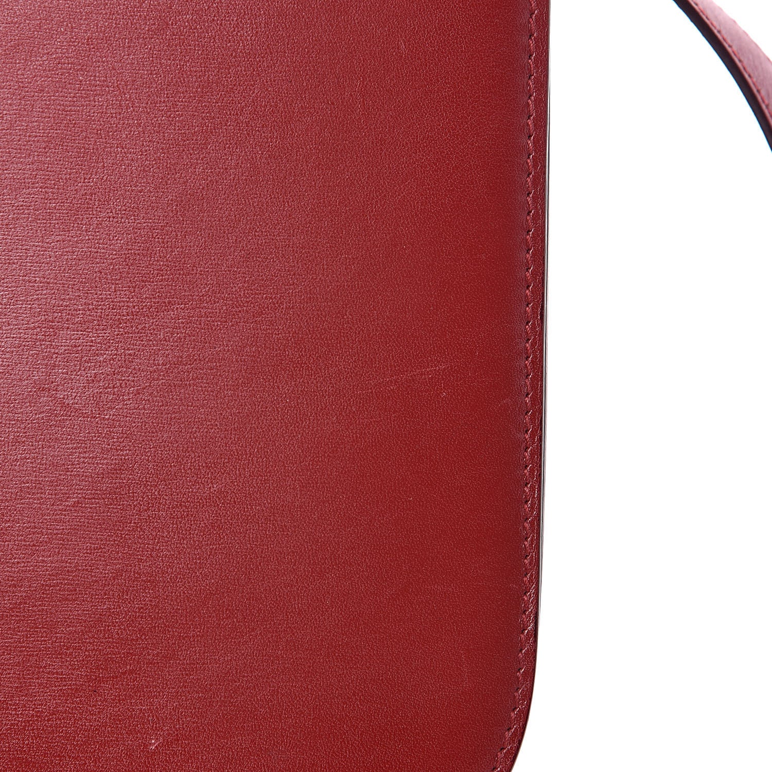 Celine Box Calfskin Medium Classic Box Flap Bag Red 11 of 17