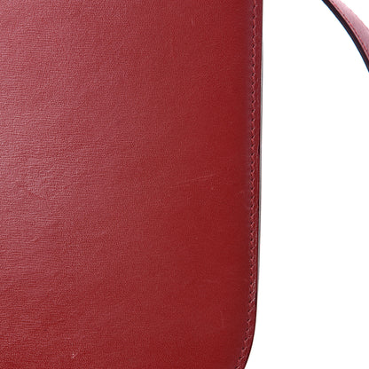 Celine Box Calfskin Medium Classic Box Flap Bag Red 11 of 17