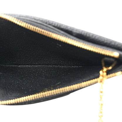 Louis Vuitton Empreinte Recto Verso Card Holder Black 5 of 9