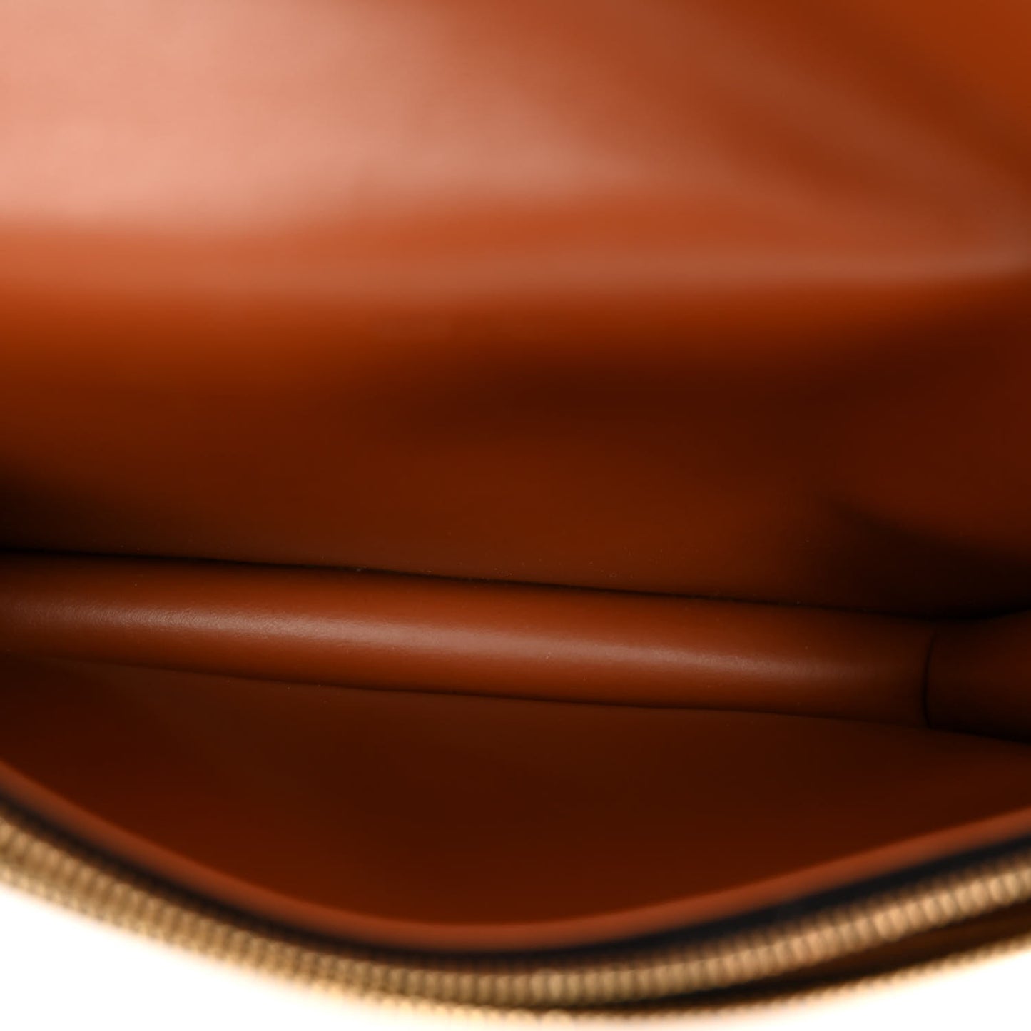 Triomphe Canvas Lambskin Wallet On Strap Tan