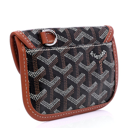 Goyard Goyardine Mini Anjou Pouch Black Gold 2 of 4