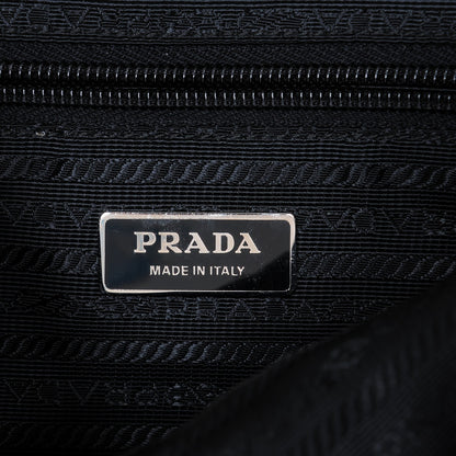 Prada Nylon Vela Single Buckle Backpack Black 6 of 6