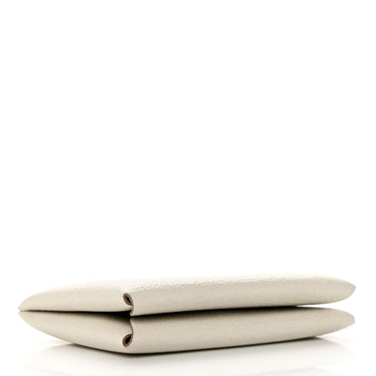 Hermes Chevre Mysore Calvi Card Case Mushroom 4 of 7