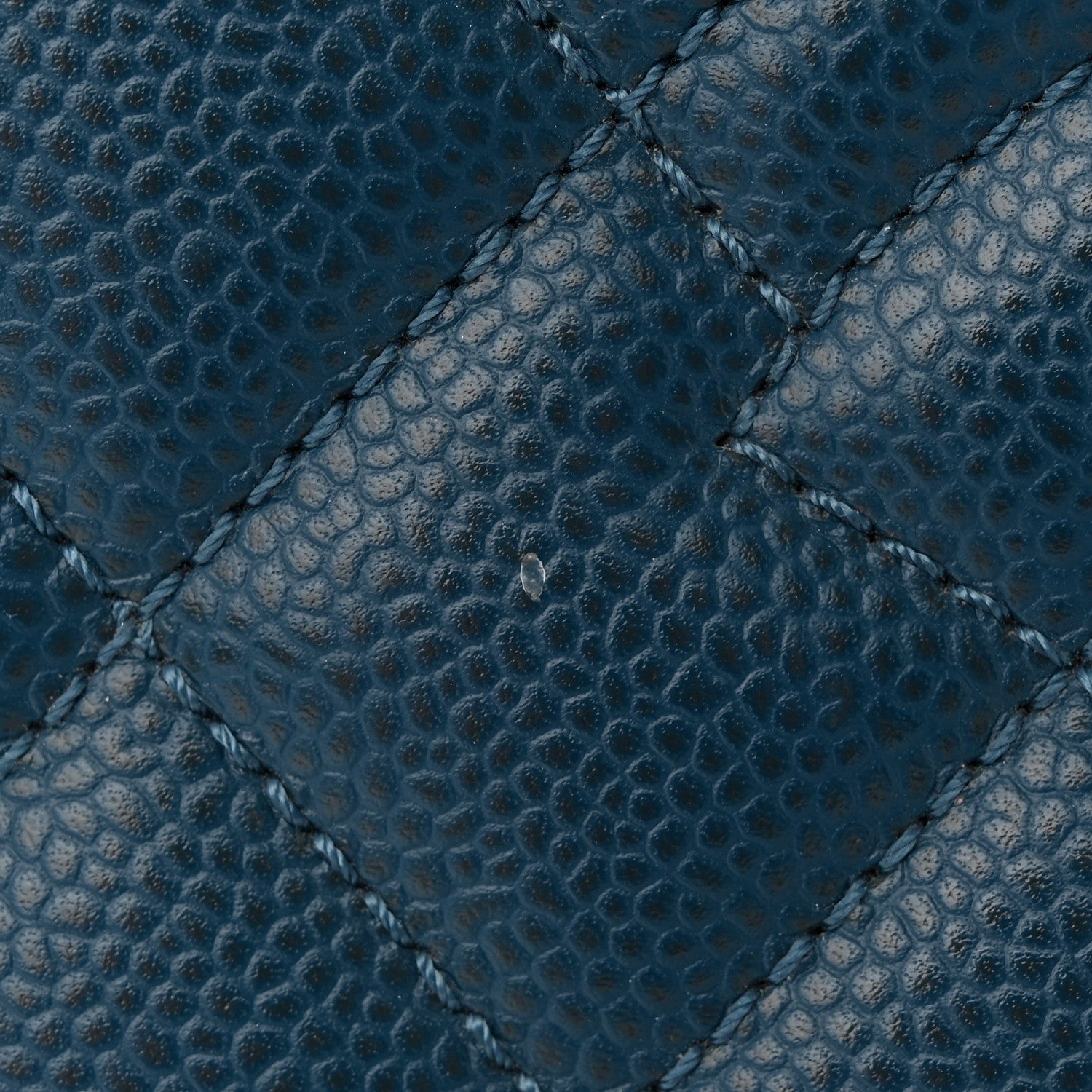 Chanel Caviar Quilted Grand Shopping Tote GST Dark Blue 12 of 21