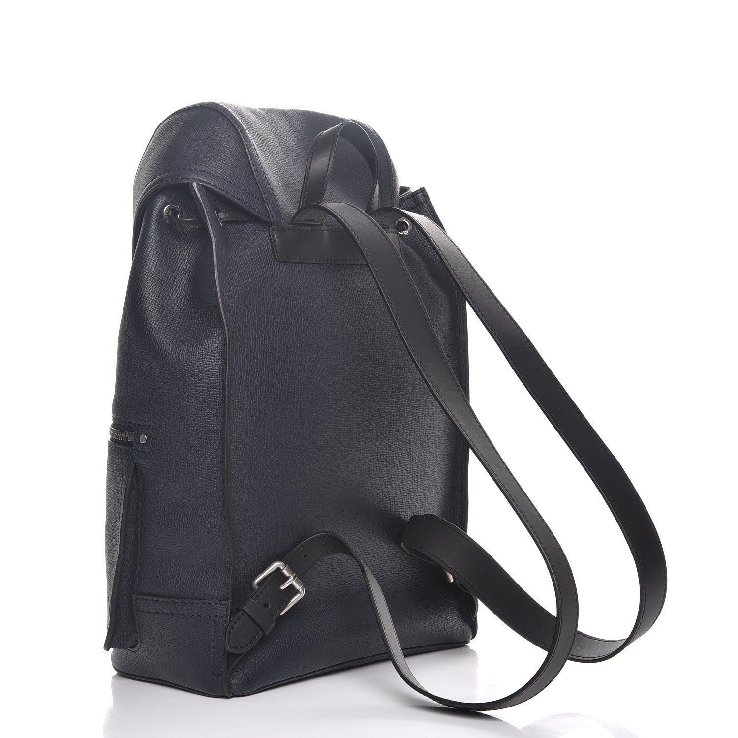 Louis Vuitton Utah Calfskin Canyon Backpack Blue Marine 3 of 7