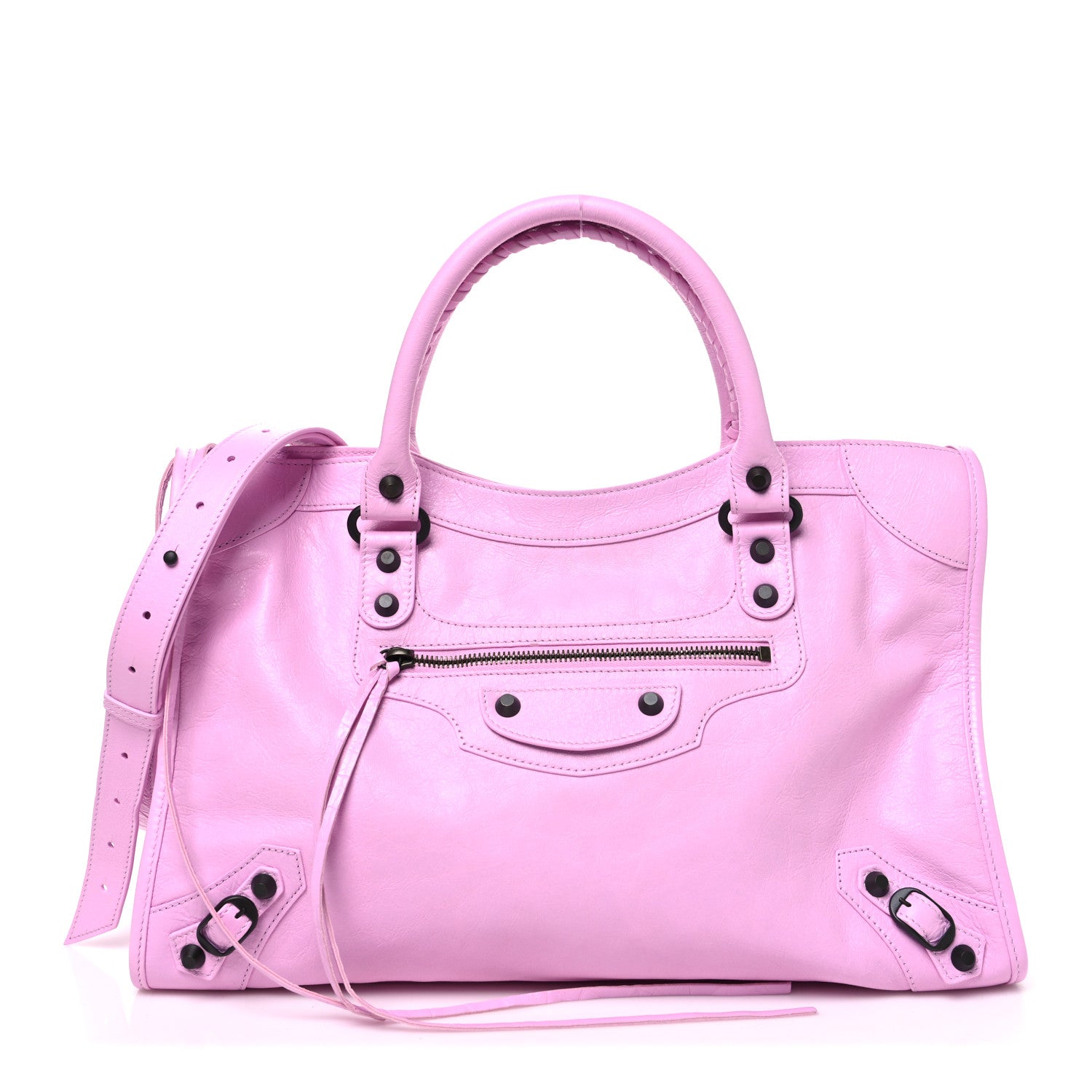 Balenciaga Agneau Classic Hardware Medium Le City Bubbly Pink 1 of 10