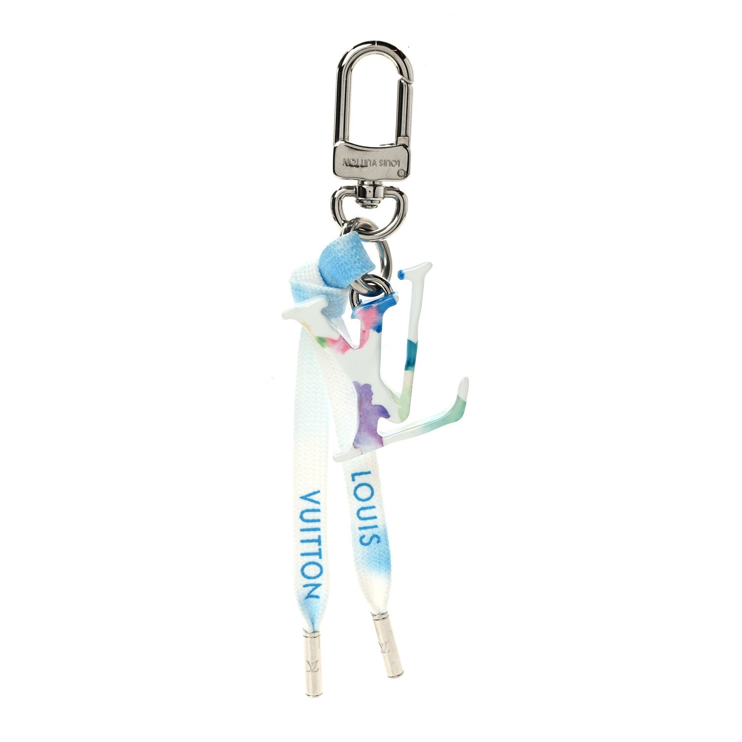 Louis Vuitton LV Bag Charm Key Holder Watercolor 1 of 5