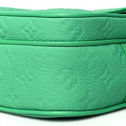 Louis Vuitton Taurillon Monogram S Lock Messenger Minty Green 10 of 10