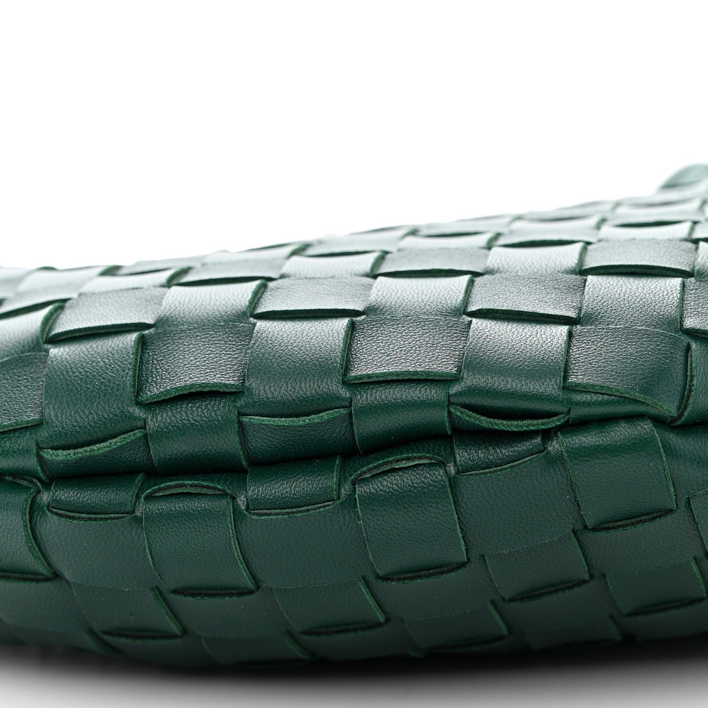 Nappa Intrecciato Sardine Bag Emerald Green