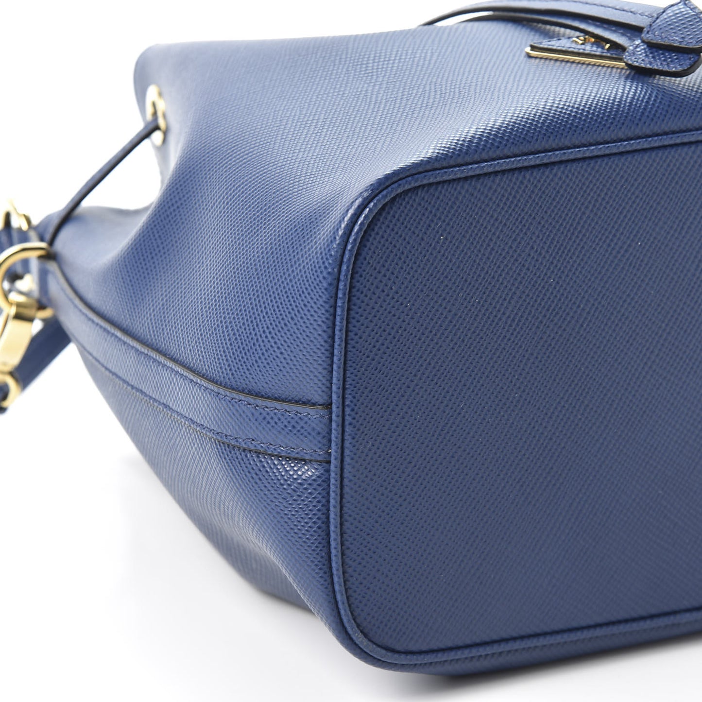 Saffiano Bucket Bag Bluette