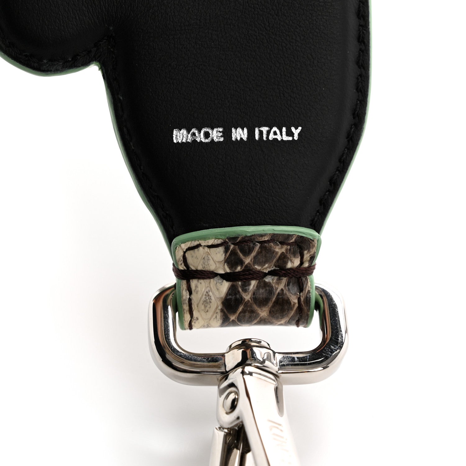 Fendi Calfskin Elaphe Open Your Heart Strap You 5 of 6
