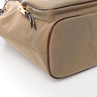 Prada Jacquard Logo Mini Bucket Crossbody Bag Corda Bruciato 11 of 13