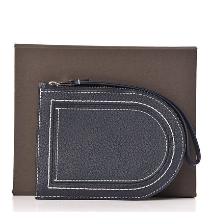 Delvaux Taurillon D Pochette Multifunctions Navy Ivory 7 of 7