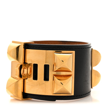 Hermes Box Collier De Chien CDC Bracelet T3 Black 3 of 8