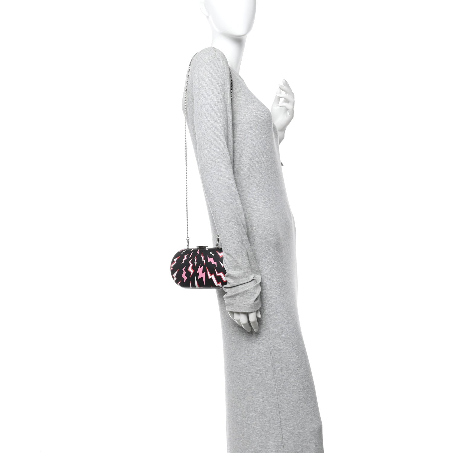 Prada X UNIVERSAL STUDIOS Nappa Thunder Frankenstein Clutch With