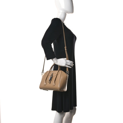 Givenchy Box Calfskin Mini Lock Antigona Shoulder Bag Beige Cappuccino 2 of 11