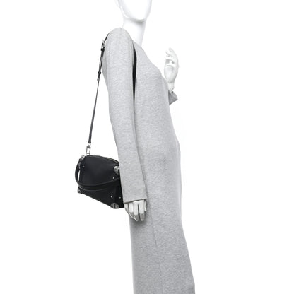 Louis Vuitton Calfskin Side Trunk MM Black 2 of 10