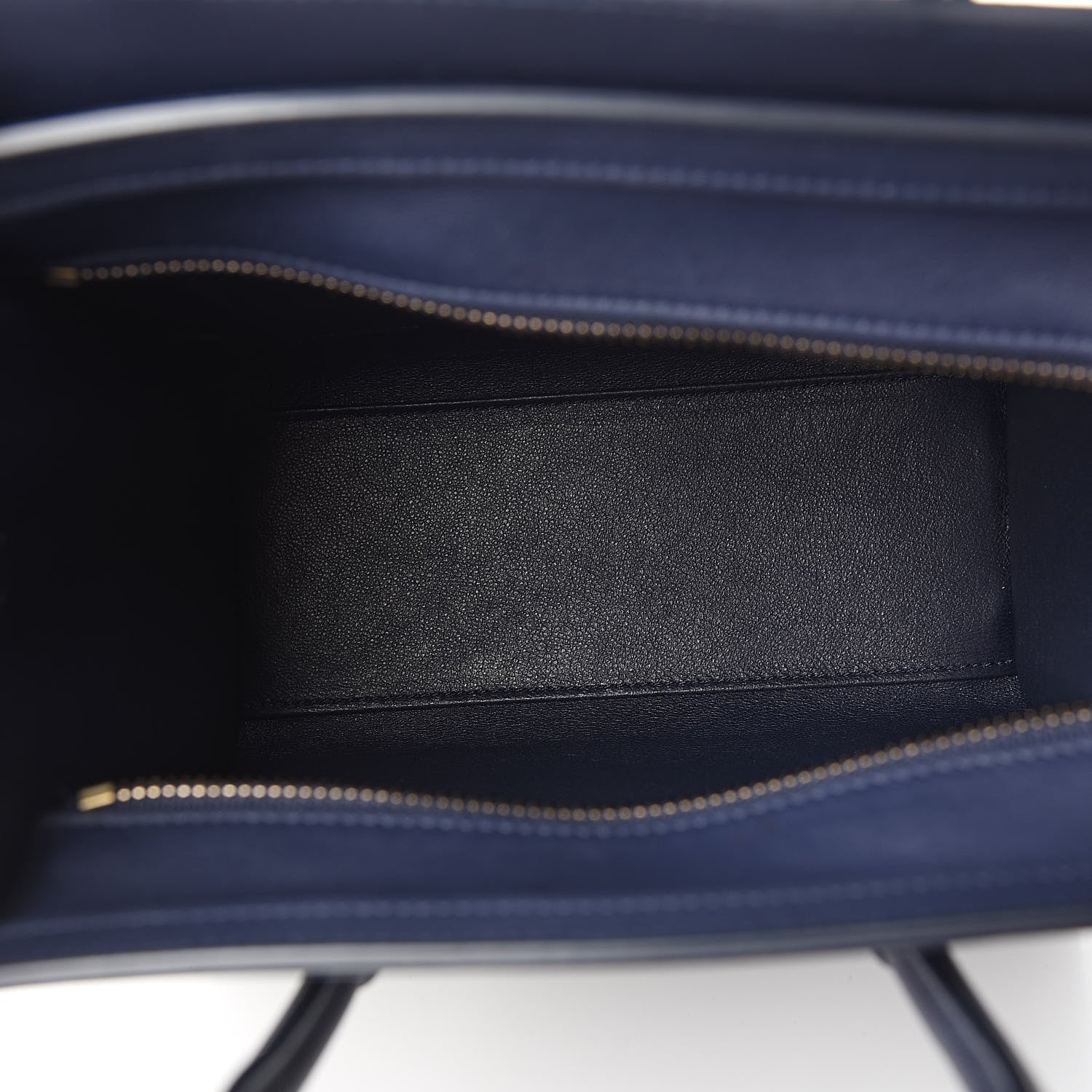 Celine Smooth Calfskin Nano Luggage Ink 5 of 10
