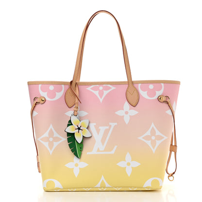 Louis Vuitton Monogram Giant By The Pool Neverfull MM Light Pink 3 of 13