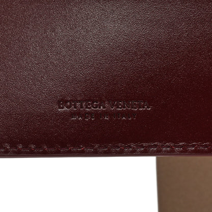 Bottega Veneta Crocodile Bi-Fold Wallet Burgundy 5 of 8