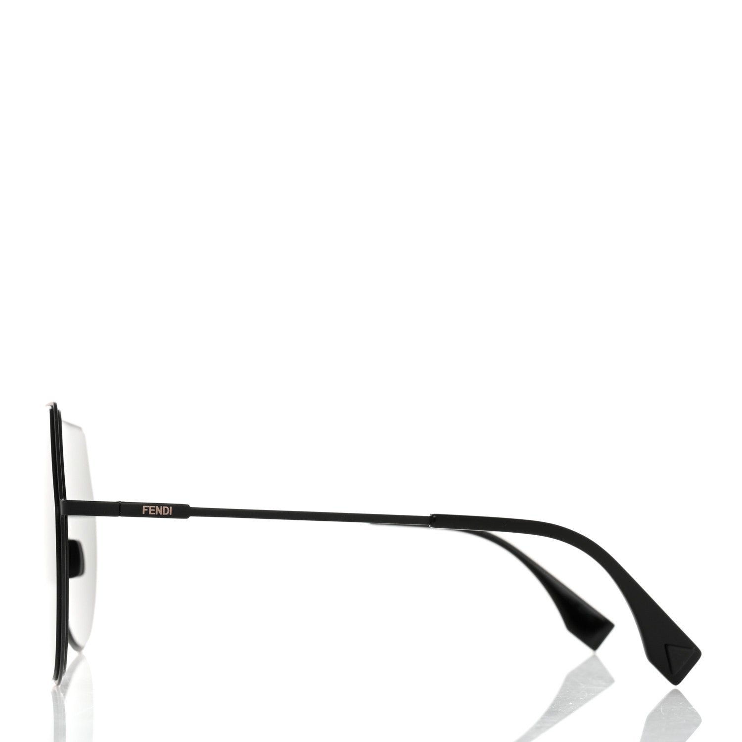Fendi Metal Mirrored Eyeline Sunglasses FF 0193/S Black 3 of 8