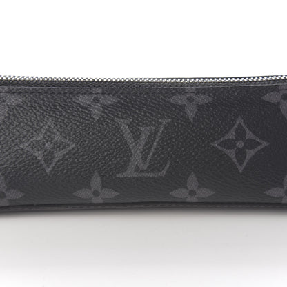 Louis Vuitton Monogram Eclipse Elizabeth Pencil Pouch Black 10 of 10