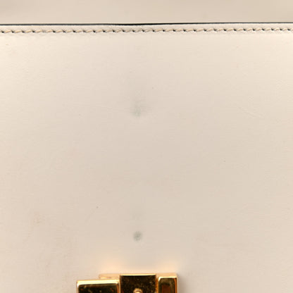 Gucci Calfskin Mini Sylvie Top Handle Bag White 11 of 19