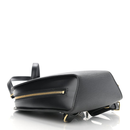 Louis Vuitton Epi Mabillon Backpack Black 4 of 12