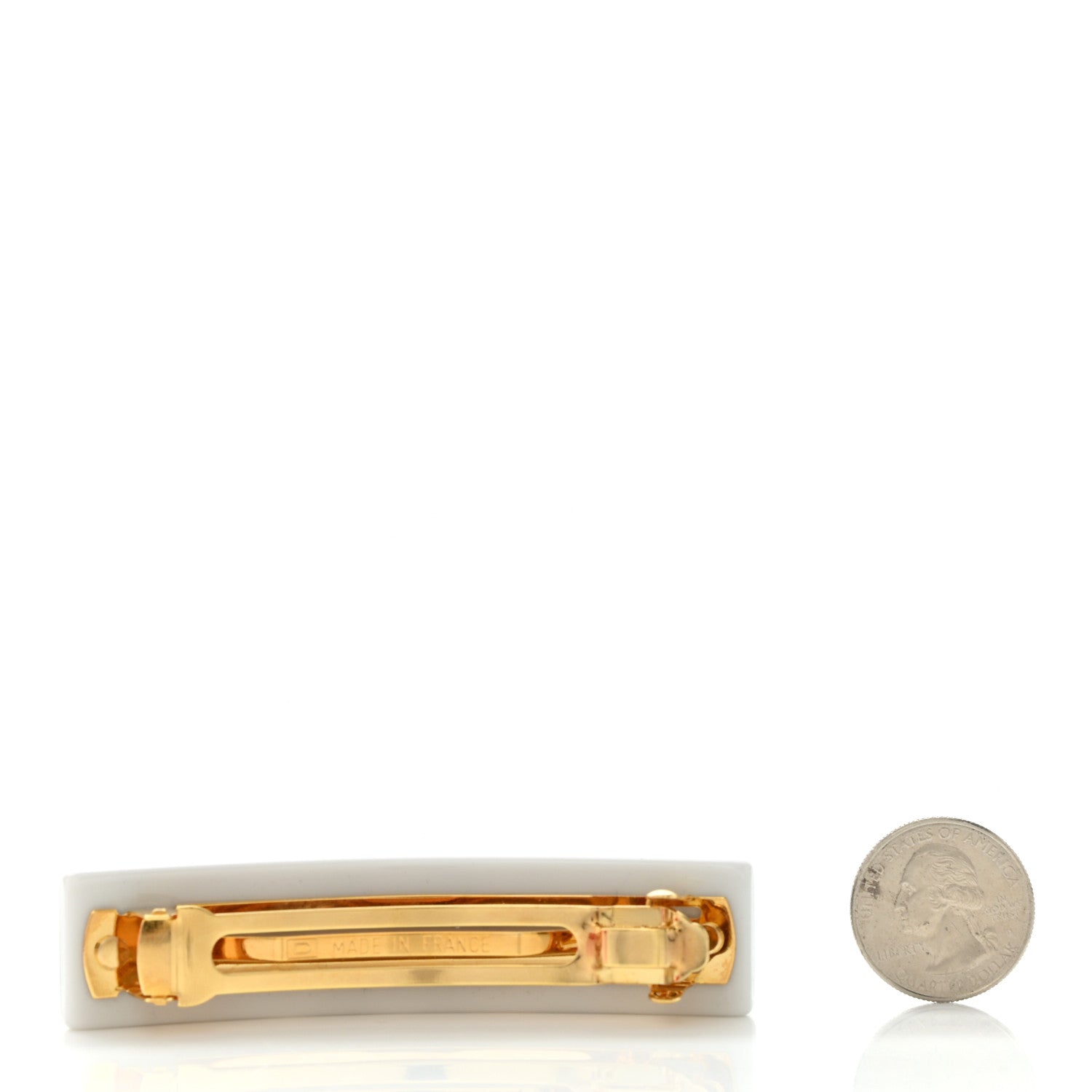 Louis Vuitton Resin Inclusion Barrette GM Grey 2 of 3
