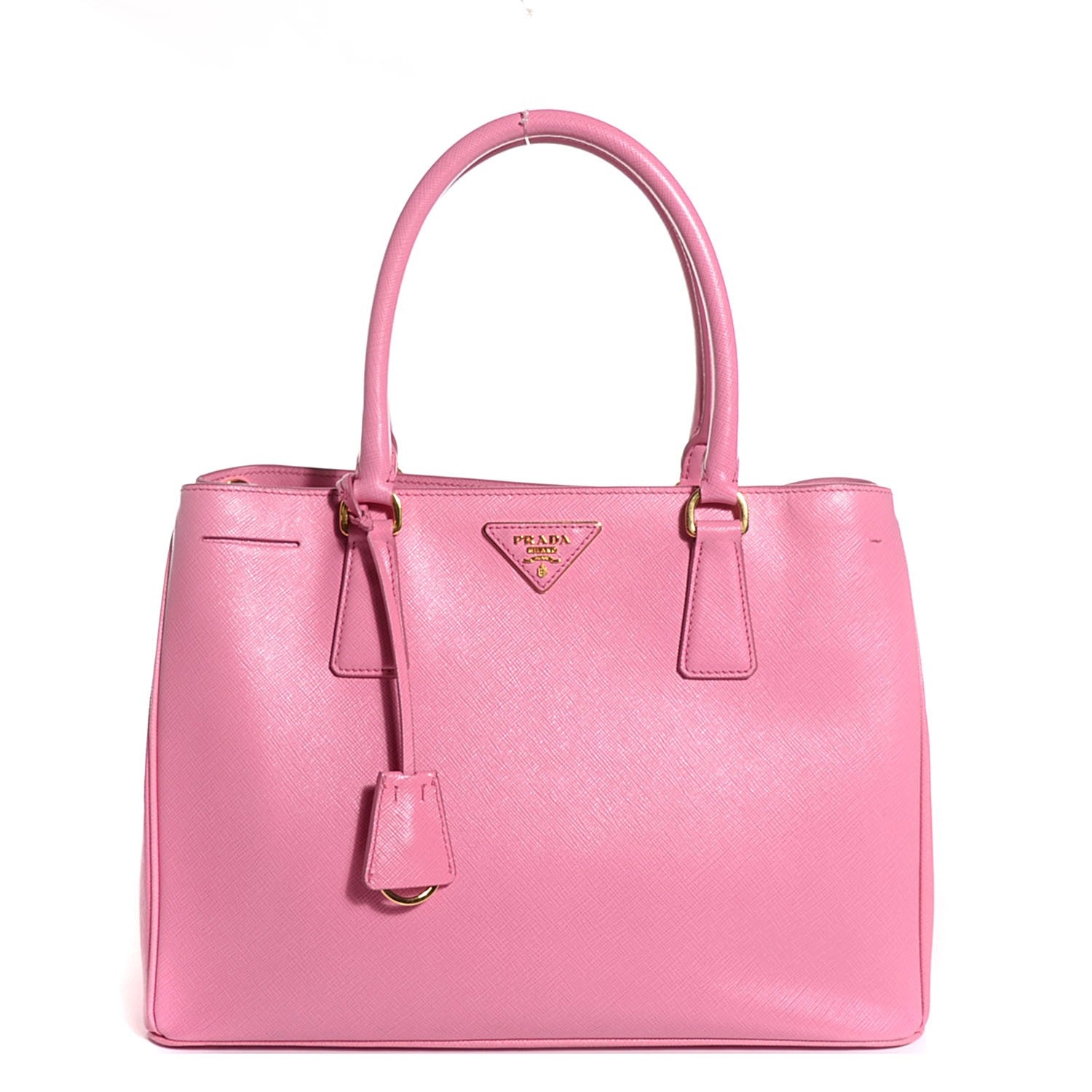 Prada Saffiano Lux Medium Tote Begonia 1 of 11