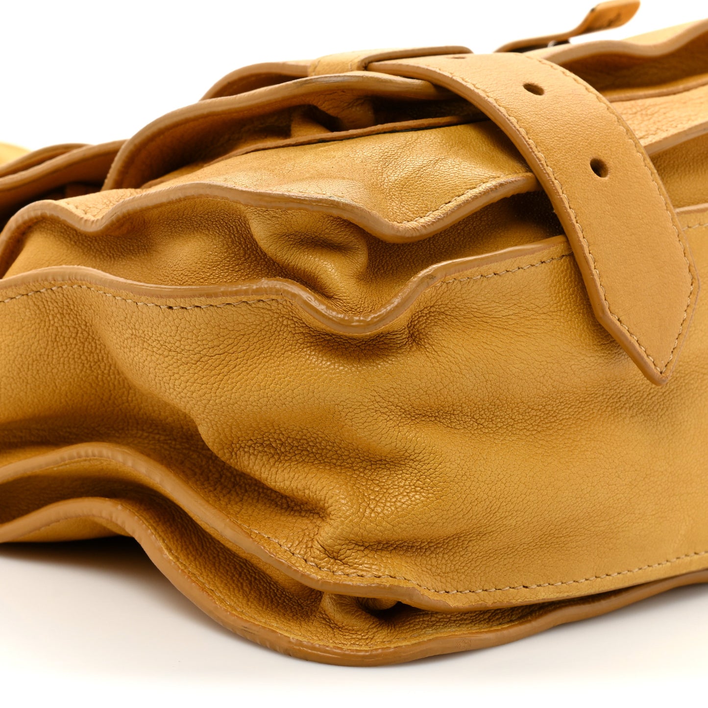 Lambskin Medium PS1 Satchel Mustard