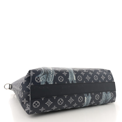 Louis Vuitton Savane Monogram Chapman Atlas Tote Ink 4 of 11