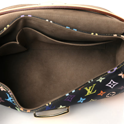 Louis Vuitton Monogram Multicolor Beverly MM Black 5 of 10