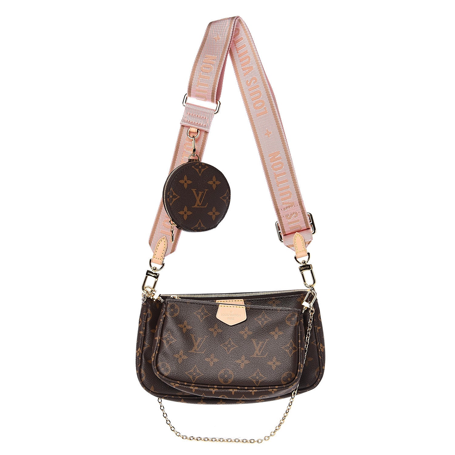 Louis Vuitton Monogram Multi Pochette Accessories Rose Clair 1 of 12
