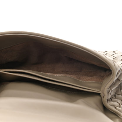 Bottega Veneta Nappa Intrecciato Baby Olimpia Shoulder Bag Mink 4 of 9