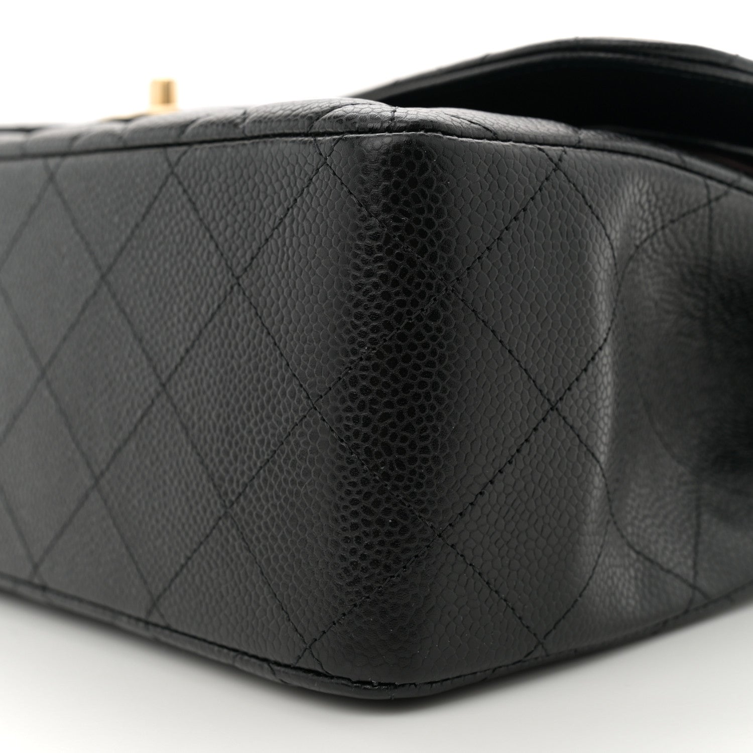 Chanel Caviar Quilted Jumbo Double Flap Black 10 of 11