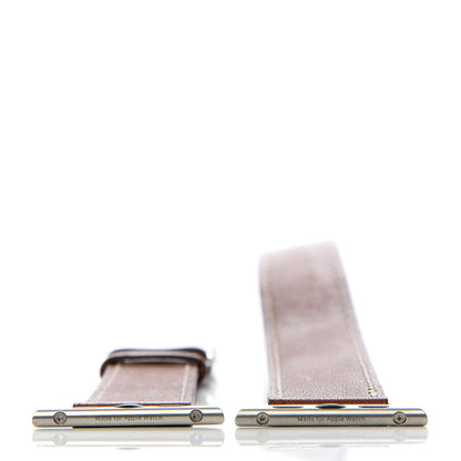 Hermes Barenia 38mm Double Tour Apple Watch Strap Fauve 4 of 5
