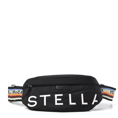 Stella McCartney Eco Padded Nylon Logo Falabella Bum Bag Black Multicolor 1 of 9