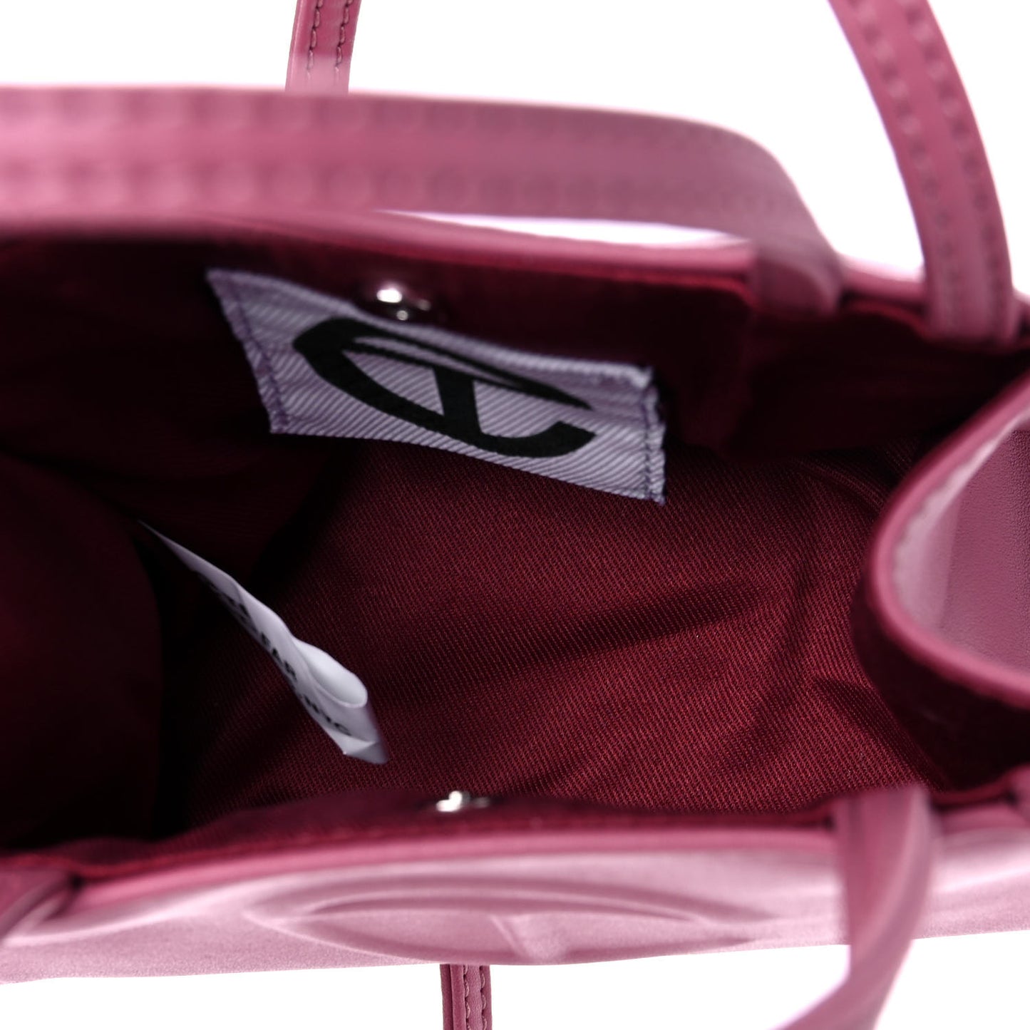 Vegan Leather Small Shopping Bag Corned Beef